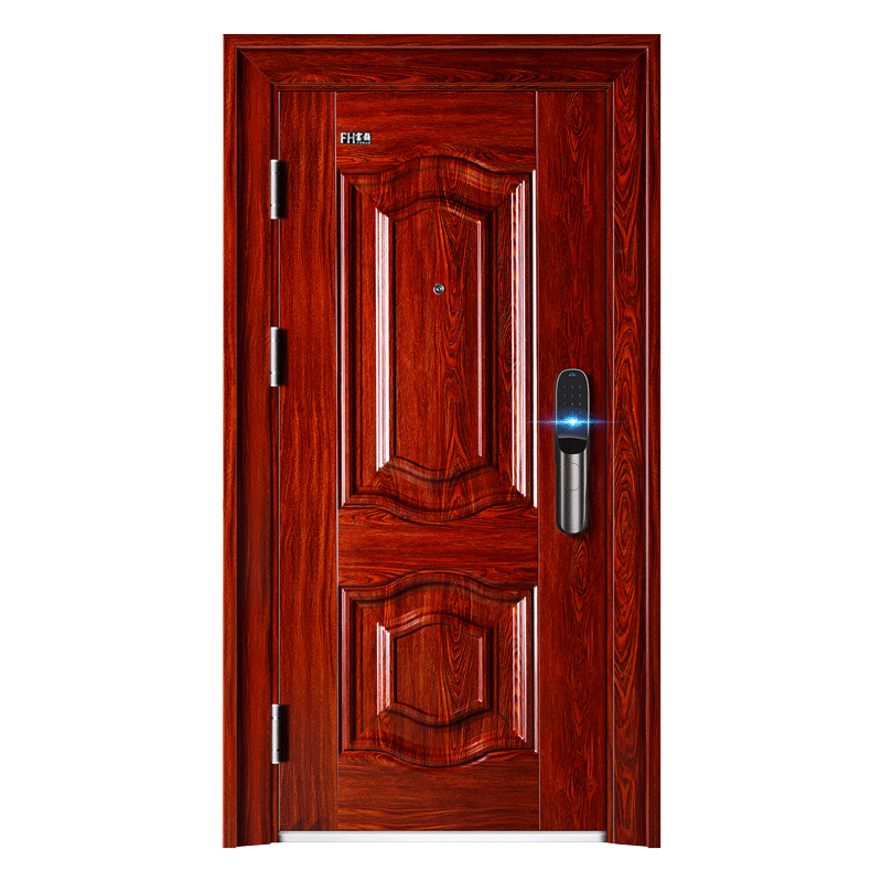 Popular Exterior Front Door Steel Security Door 