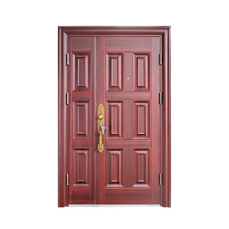 Factory OEM custom size Hot Design Iron Door Front Entrance low Price Hot Selling Steel Security Door