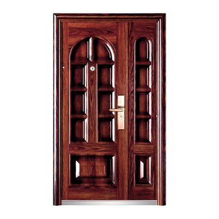 Hot Selling Custom Cold Rolled Luxury Security Steel Door