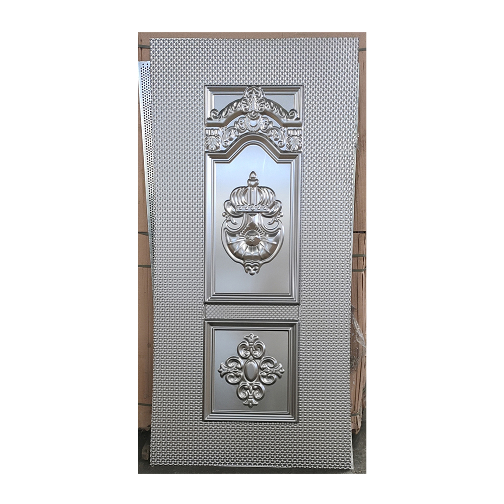 Popular Design Steel Metal Door Raw Material Sheet Moulded Steel Entry Security Door Cold Rolled Iron Sheet