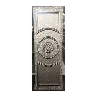 Popular Design Steel Metal Door Raw Material Sheet Moulded Steel Entry Security Door Cold Rolled Iron Sheet