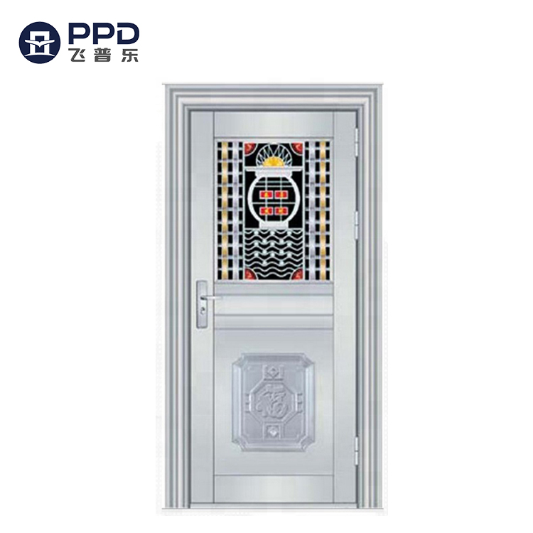  FPL-S5007 Reliable Quality Front Entry Design Stainless Steel Security Doors