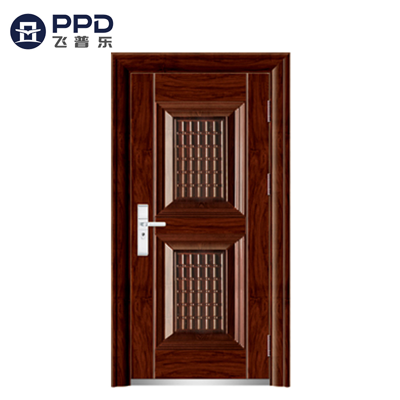 Custom Residential Reinforced Steel Security Front Doors