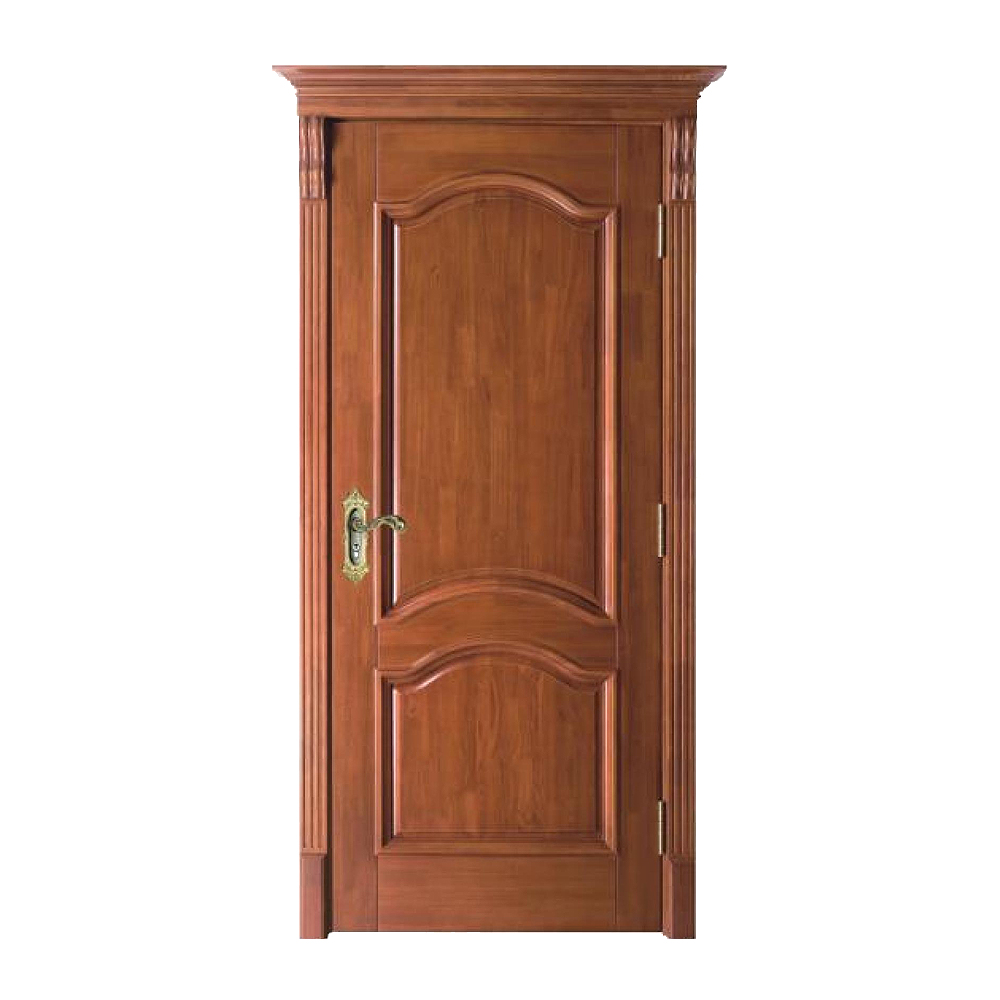 China Factory Price Modern Interior Doors Wood Bathroom Door Solid Wood Interior Door