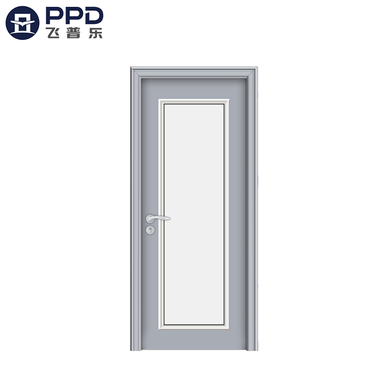 PHIPULO White Pine Classic MDF Melamine Wooden Door 