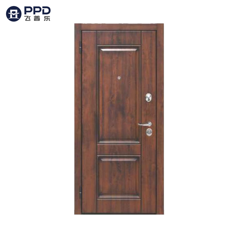 Wholesale Russian Steel Door Customized Home Front Exterior Main Entry Steel Security Doors for House