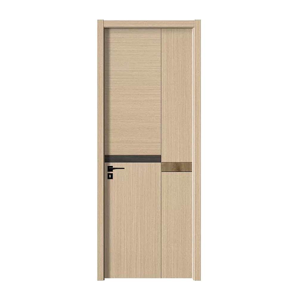 China Factory Modern Simple Style WPC Wood Plastic Composite Modern Door Interior Doors Home WPC Wooden Door