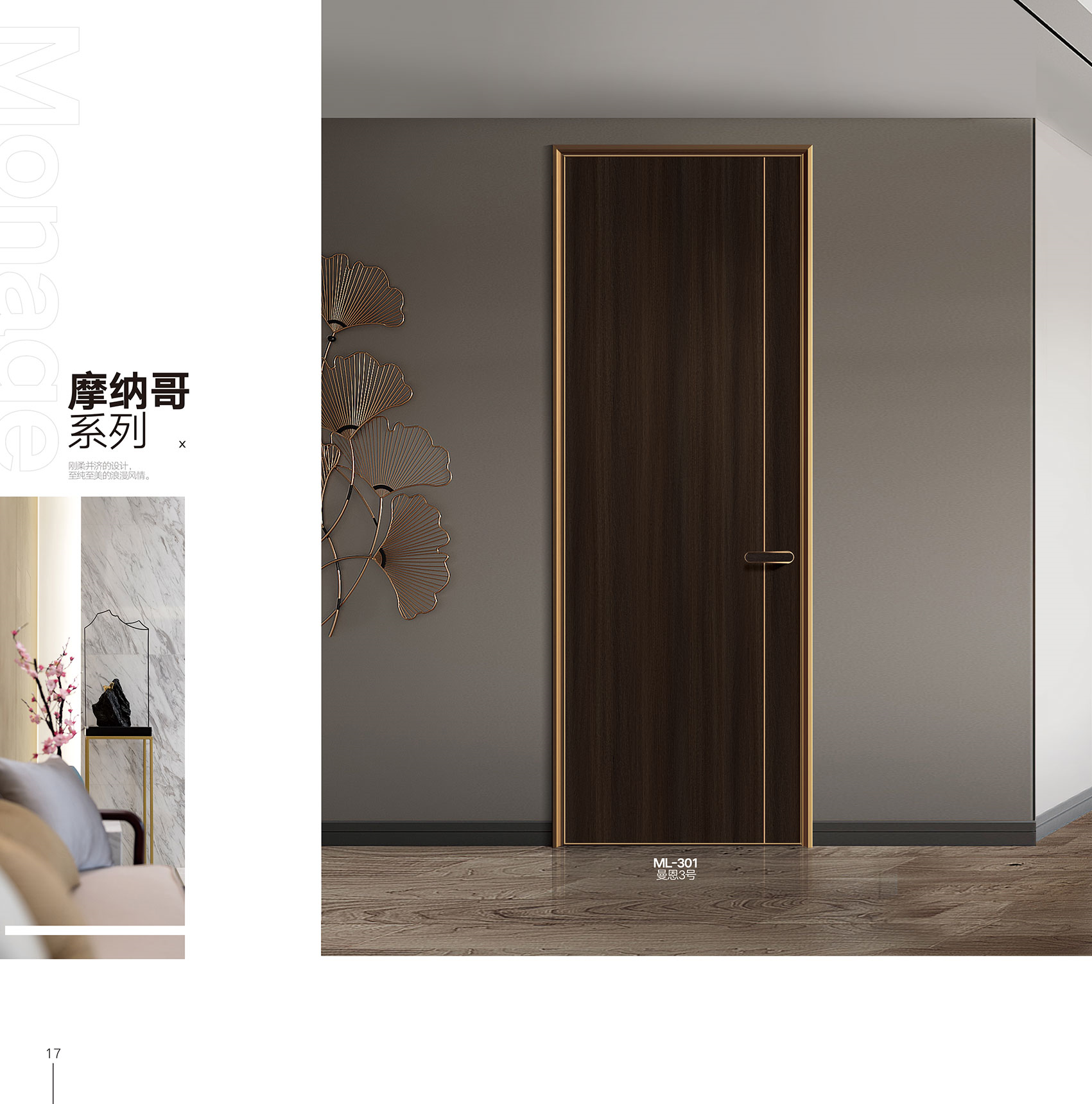 Factory Directly Supply Modern Design Mdf Doors Elegant Wooden Interior Mdf Doors