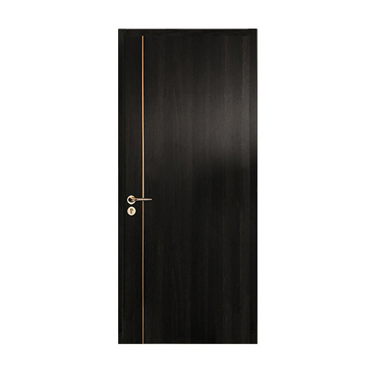 China Manufacture Wooden Interior Bathroom Door latest Design Wooden Door interior Door Room Door