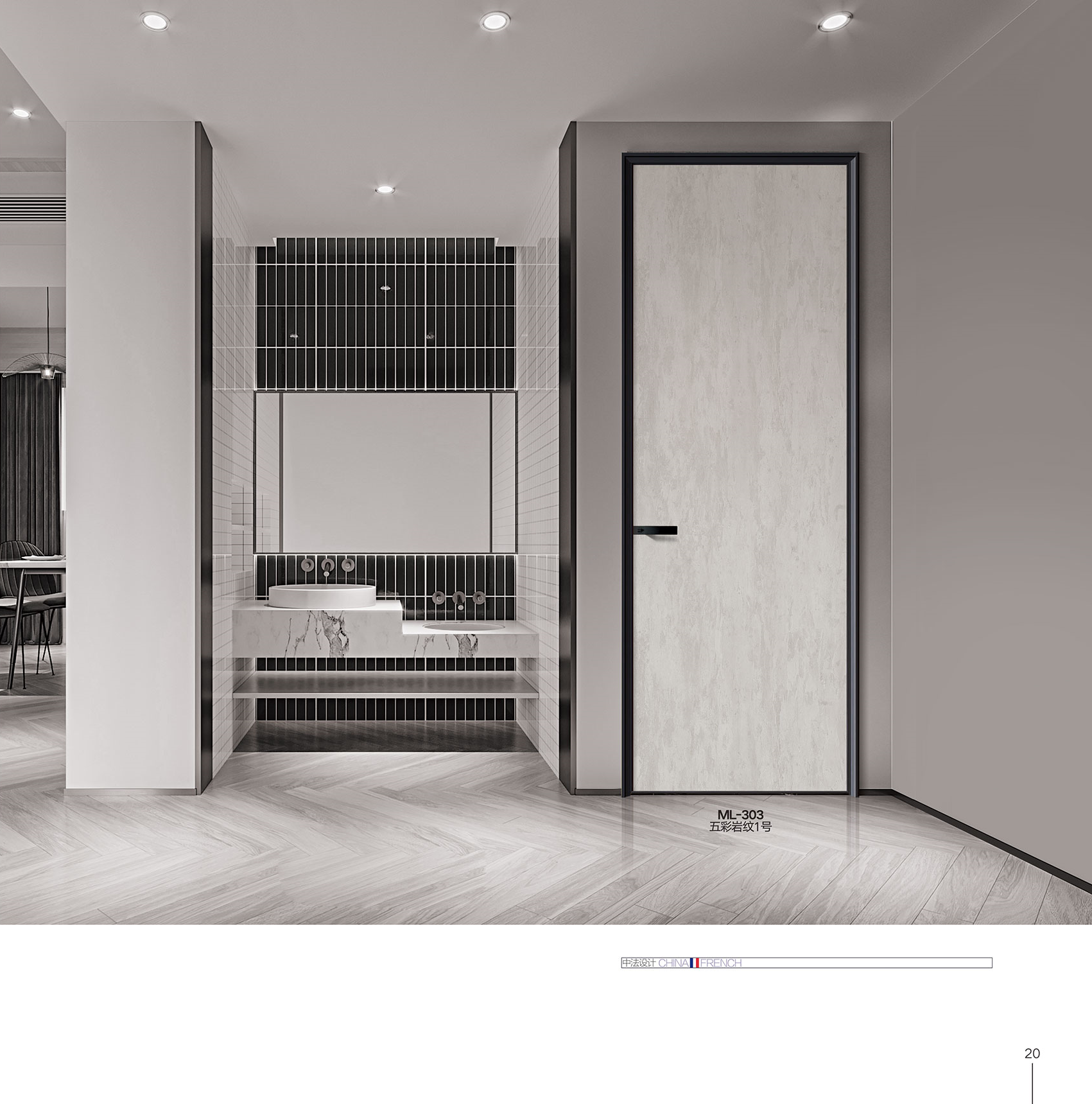 Factory Directly Supply Modern Design Mdf Doors Elegant Wooden Interior Mdf Doors